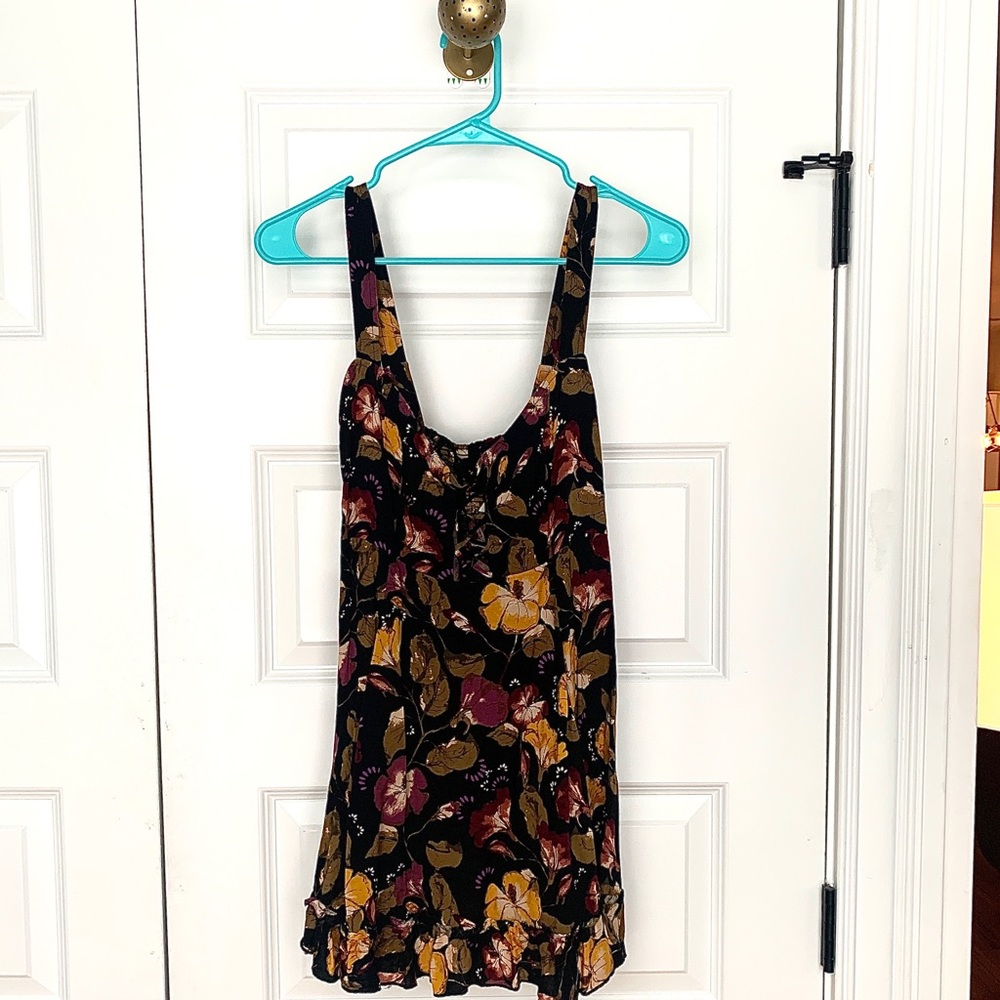 Free People Floral Mini Dress